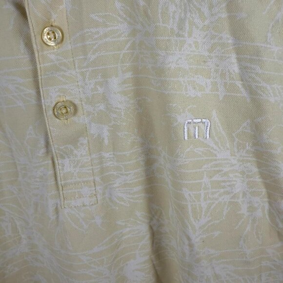 Travis Mathew On Porpoise Golf Polo Floral Palm Print XXL - Picture 2 of 8